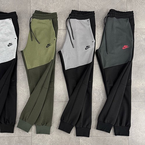 جاگر NIKE TECH 2025 رنگ مشکی نوک مدادی (لوگو قرمز) سایز L